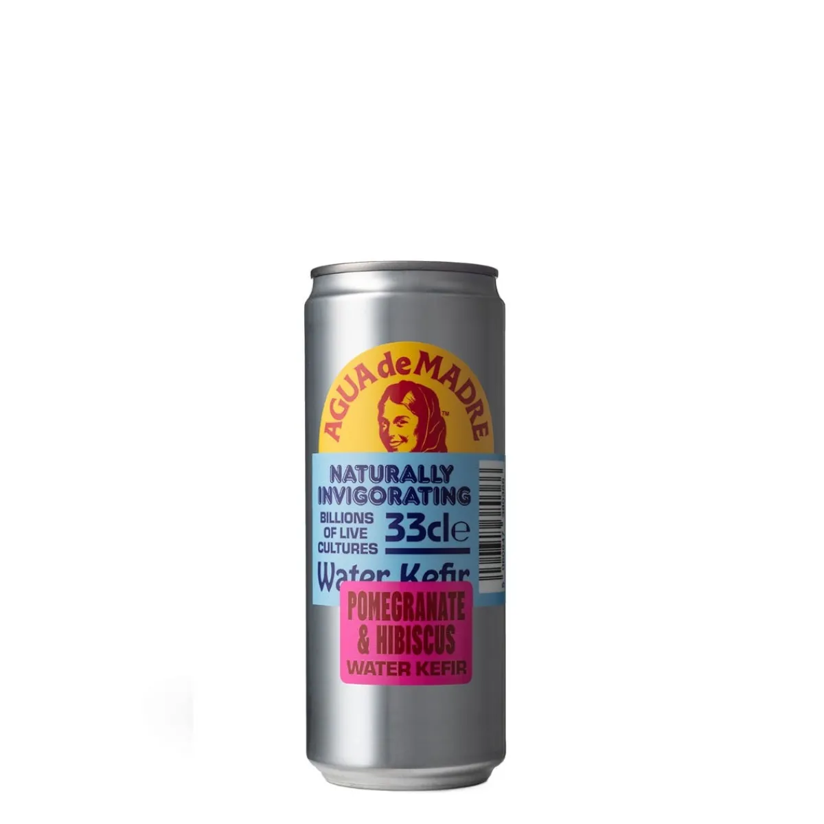 Daylesford Organic Agua de Madre Pomegranate & Hibiscus Water Kefir- Water & Tonic Water