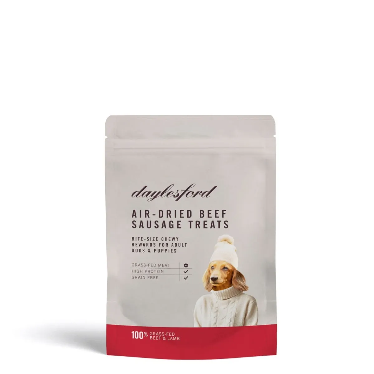 Daylesford Organic Air Dried Beef Sausage Treats- Pet Food