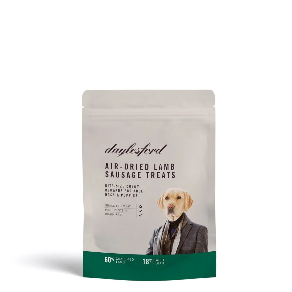 Daylesford Organic Air Dried Lamb Sausage Treats- Pet Food