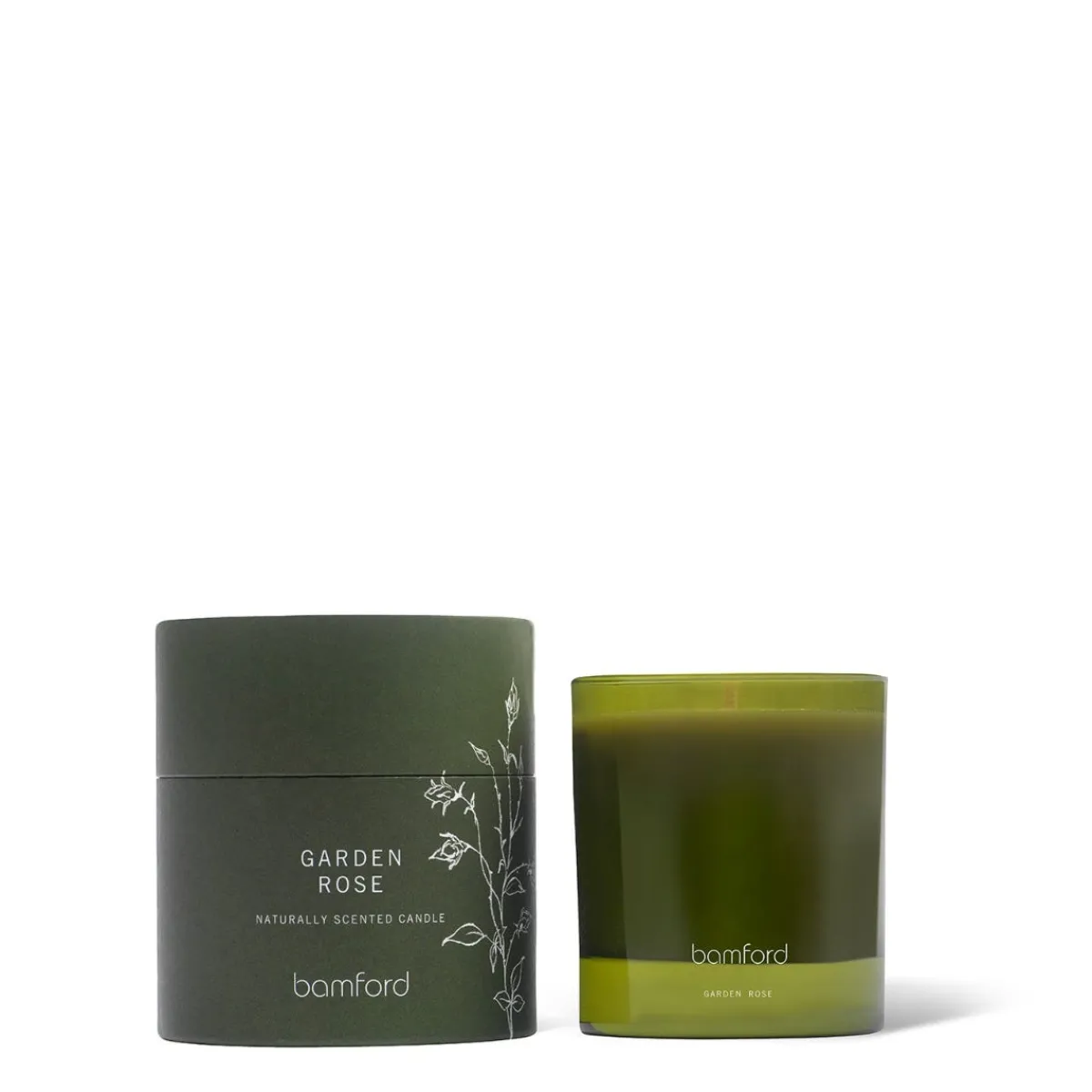 Daylesford Organic Bamford Garden Rose Flora Candle Large- Bamford|Candles