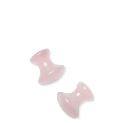 Daylesford Organic Bamford Isla Eye Stones Rose Quartz Pair- Bamford|Skincare