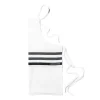 Daylesford Organic Black & White Stripe Apron- Aprons & Tea Towels