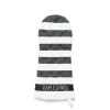 Daylesford Organic Black & White Stripe Oven Glove- Aprons & Tea Towels