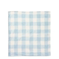 Daylesford Organic Blue & White Check Napkin- Table Linen|Tableware