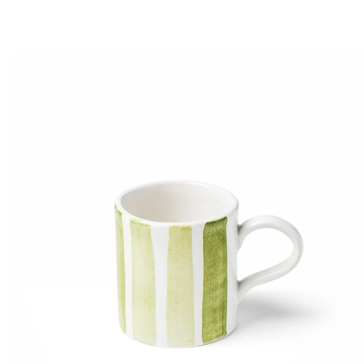 Daylesford Organic Circus Stripe Green Mug- Tableware