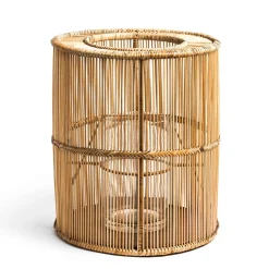 Daylesford Organic Cove Candle Holder Natural Large- Lanterns|Candle Accessories