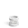 Daylesford Organic Cove Candle Holder White Small- Lanterns|Candle Accessories