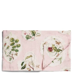Daylesford Organic Daylesford X Colefax Quince Garden Tablecloth in Pink- Table Linen|Tableware