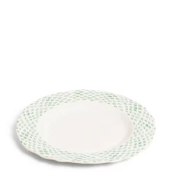 Daylesford Organic Dot Dinner Plate Green- Tableware