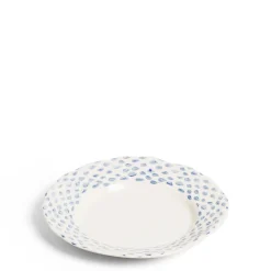 Daylesford Organic Dot Pasta Bowl Blue- Tableware