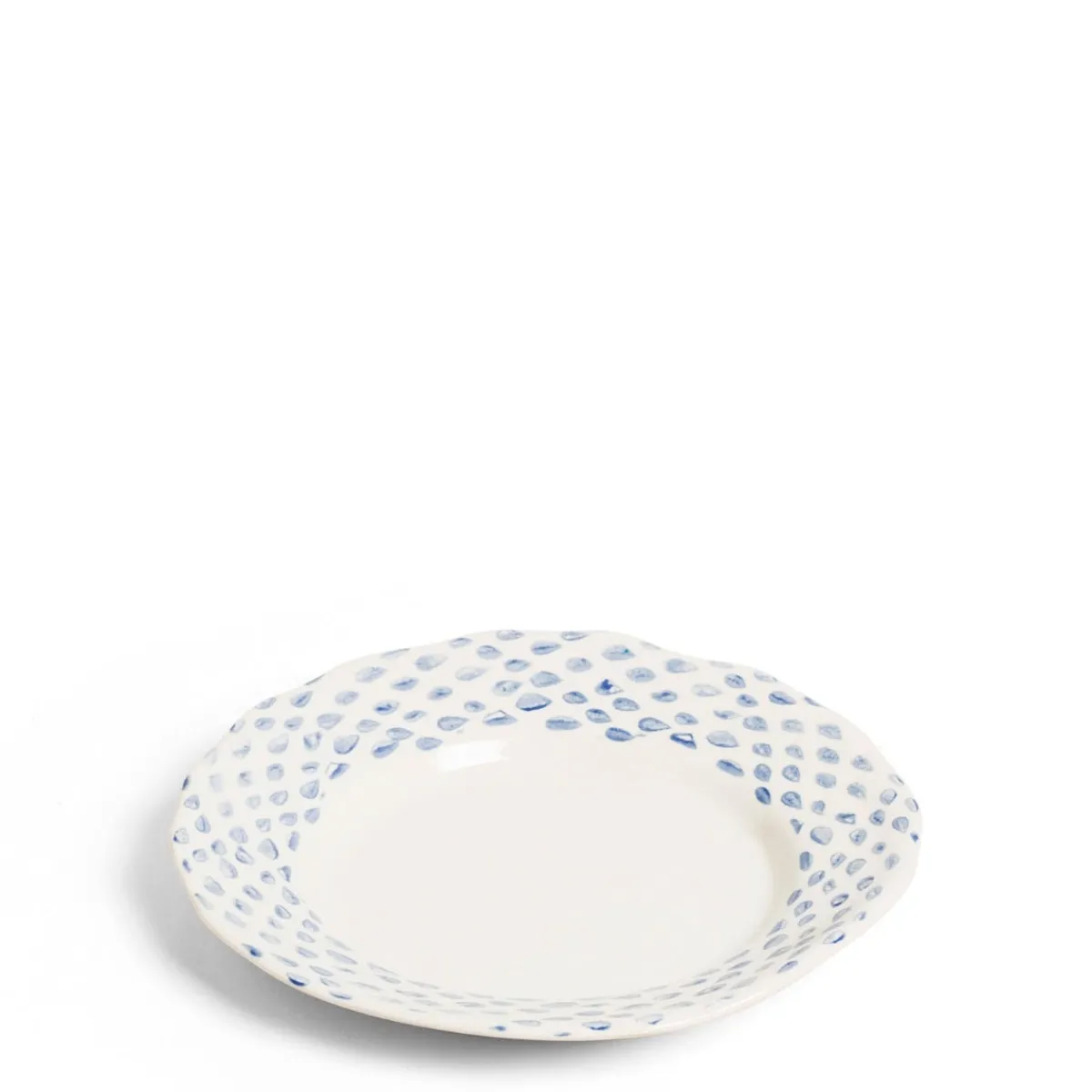 Daylesford Organic Dot Pasta Bowl Blue- Tableware