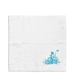 Daylesford Organic Eden Blue Cosmos Napkin- Table Linen|Tableware