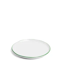 Daylesford Organic Edge Breakfast Plate Dark Green- Tableware