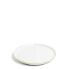 Daylesford Organic Edge Breakfast Plate Green- Tableware