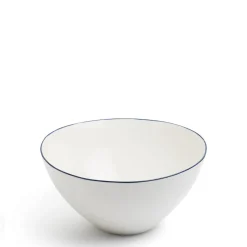 Daylesford Organic Edge Salad Bowl Blue- Tableware