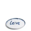 Daylesford Organic Galley Love Blue Side Plate- Tableware