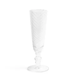 Daylesford Organic Humbug Prosecco Glass White- Glassware|Tableware