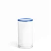 Daylesford Organic Idbury Hi Ball Blue Rim- Glassware|Tableware