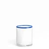 Daylesford Organic Idbury Low Ball Blue Rim- Glassware|Tableware