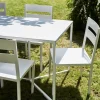 Daylesford Organic Kingham Dining Chair, White- Garden Furniture