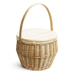 Daylesford Organic Lea Insulated Picnic Basket- Bags & Baskets|Tableware