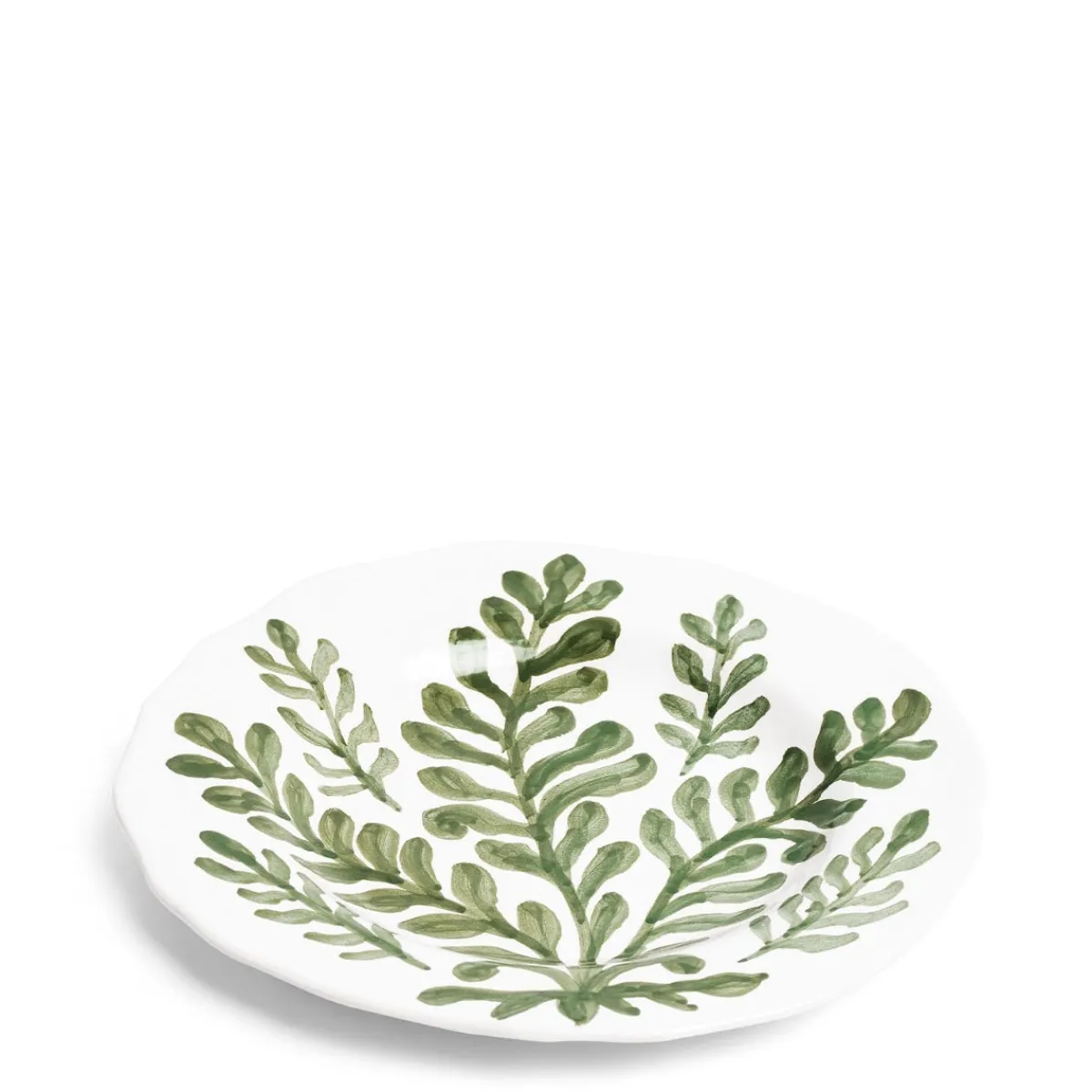 Daylesford Organic Leaf Dinner Plate Green- Tableware