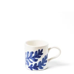 Daylesford Organic Leaf Mug Blue- Tableware