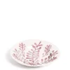 Daylesford Organic Leaf Shallow Bowl Pink- Tableware