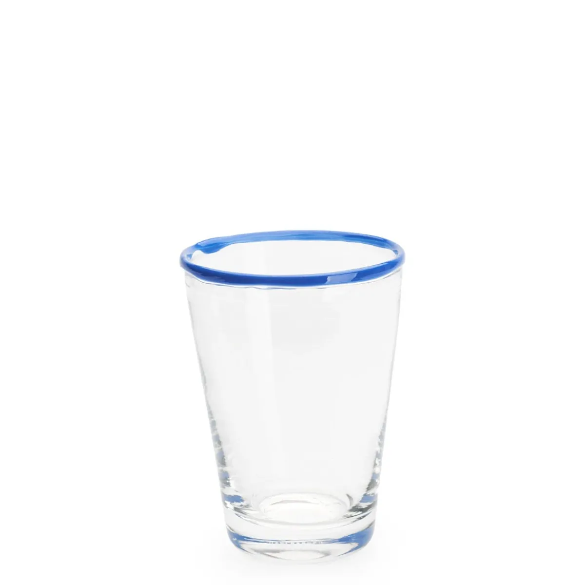 Daylesford Organic Ledbury Tumbler Blue Tipped Large- Glassware|Tableware