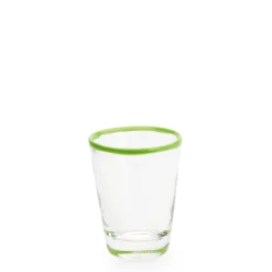 Daylesford Organic Ledbury Tumbler Green Tipped Small- Glassware|Tableware