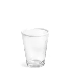 Daylesford Organic Ledbury Tumbler White Tipped Large- Glassware|Tableware
