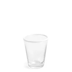 Daylesford Organic Ledbury Tumbler White Tipped Small- Glassware|Tableware