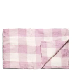 Daylesford Organic Lilac and White Check Tablecloth- Table Linen|Tableware