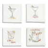 Daylesford Organic Linen Cocktail Napkin Set- Table Linen|Tableware