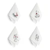 Daylesford Organic Linen Nina Fuga Animal Napkin Set- Table Linen|Tableware