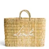 Daylesford Organic Léoube White Basket Bag- Bags & Baskets