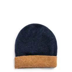 Daylesford Organic Maidens Hat Navy & Camel- Clothing
