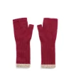 Daylesford Organic Maidens Mittens Pomegranate & Grey- Clothing