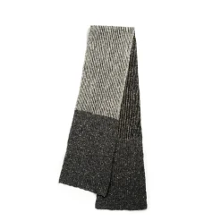 Daylesford Organic Mens Shin Scarf Charcoal- Clothing