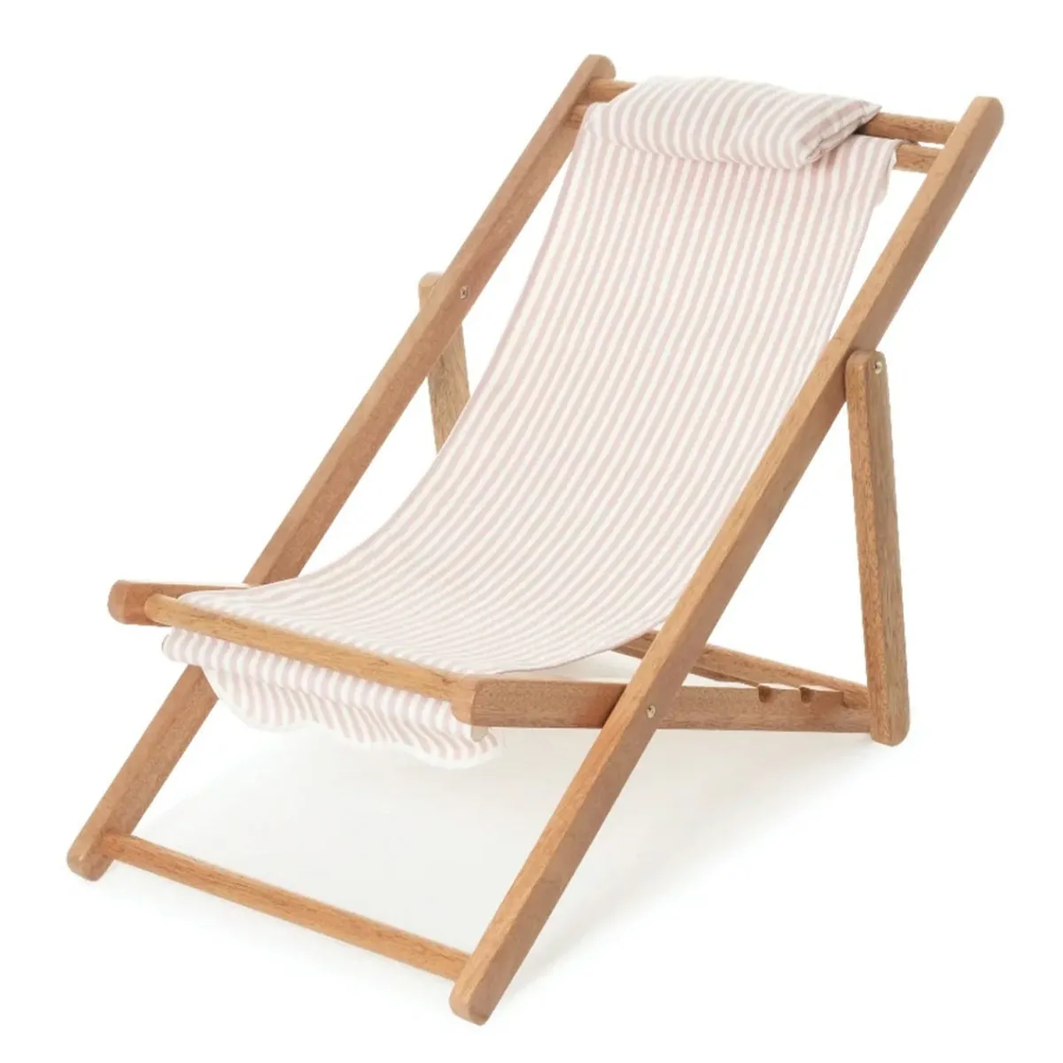 Daylesford Organic Mini Sling Chair Pink Stripe- Garden Furniture