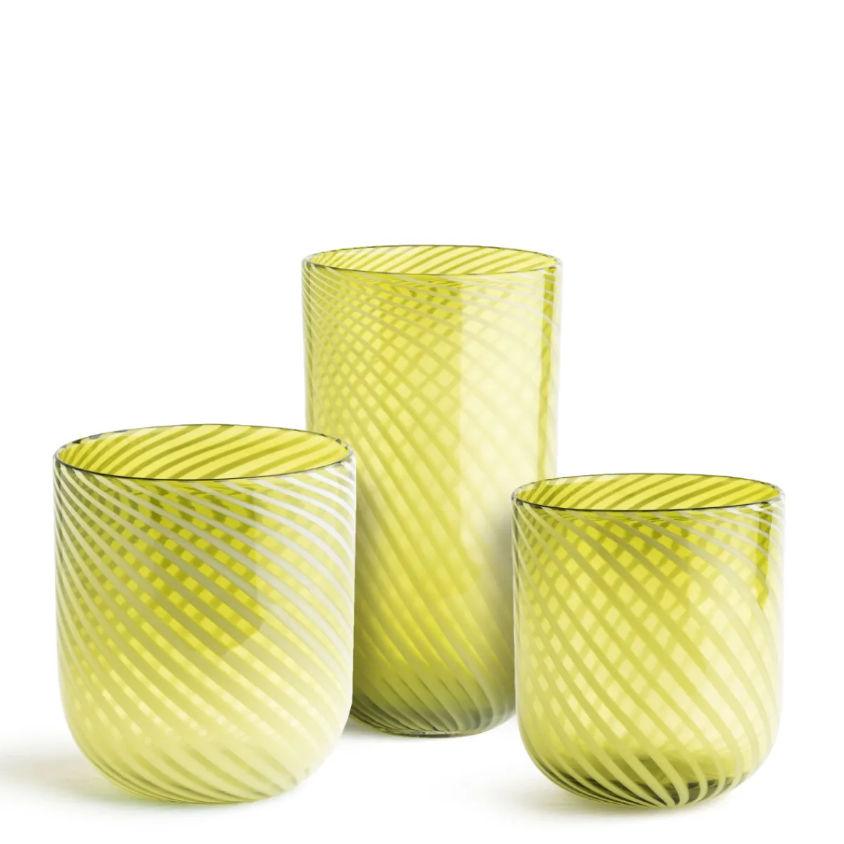 Daylesford Organic Mondrian Vase Light Green- Vases & Flowers|Vases