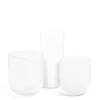 Daylesford Organic Mondrian White Spiral Stripe Vase- Vases & Flowers|Vases