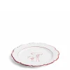 Daylesford Organic Mushroom Blewit Plate Claret- Tableware