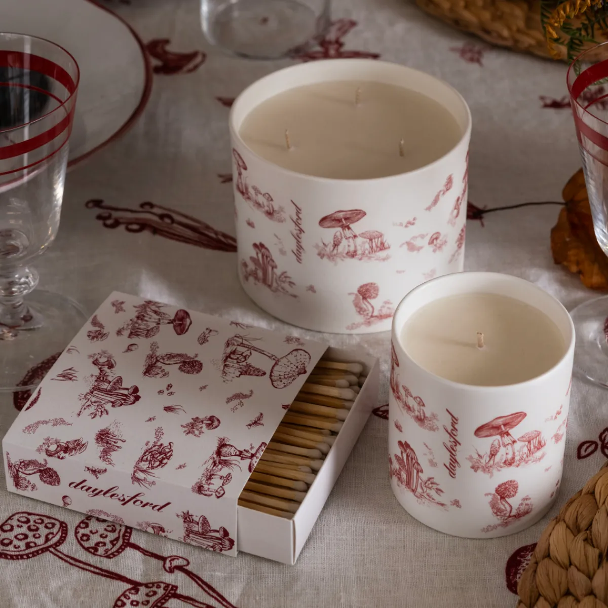 Daylesford Organic Mushroom Candle- Candles