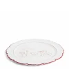 Daylesford Organic Mushroom Dance Plate Claret- Tableware