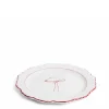 Daylesford Organic Mushroom Parasol Plate Claret- Tableware