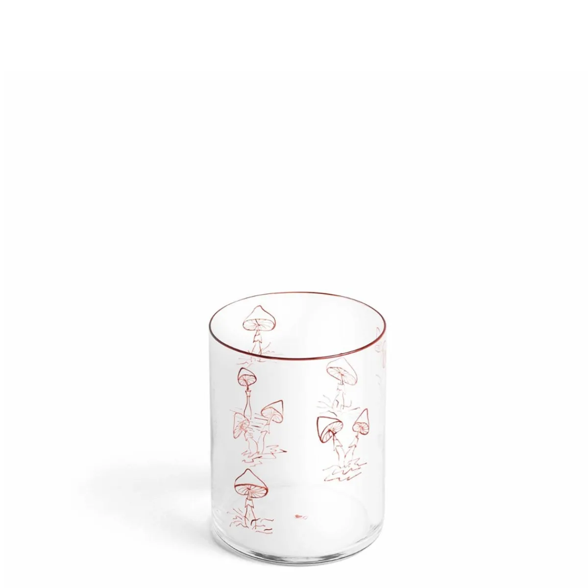 Daylesford Organic Mushrooms Tumbler Claret- Glassware|Tableware