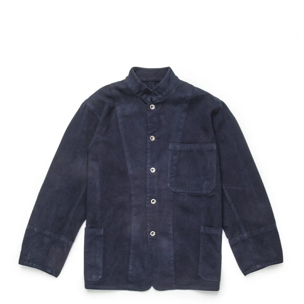 Daylesford Organic Navy Cotton Twill Jacket- Gloves & Aprons|Clothing
