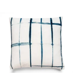 Daylesford Organic Nila Clamp Dye Cushion - Small- Throws & Cushions