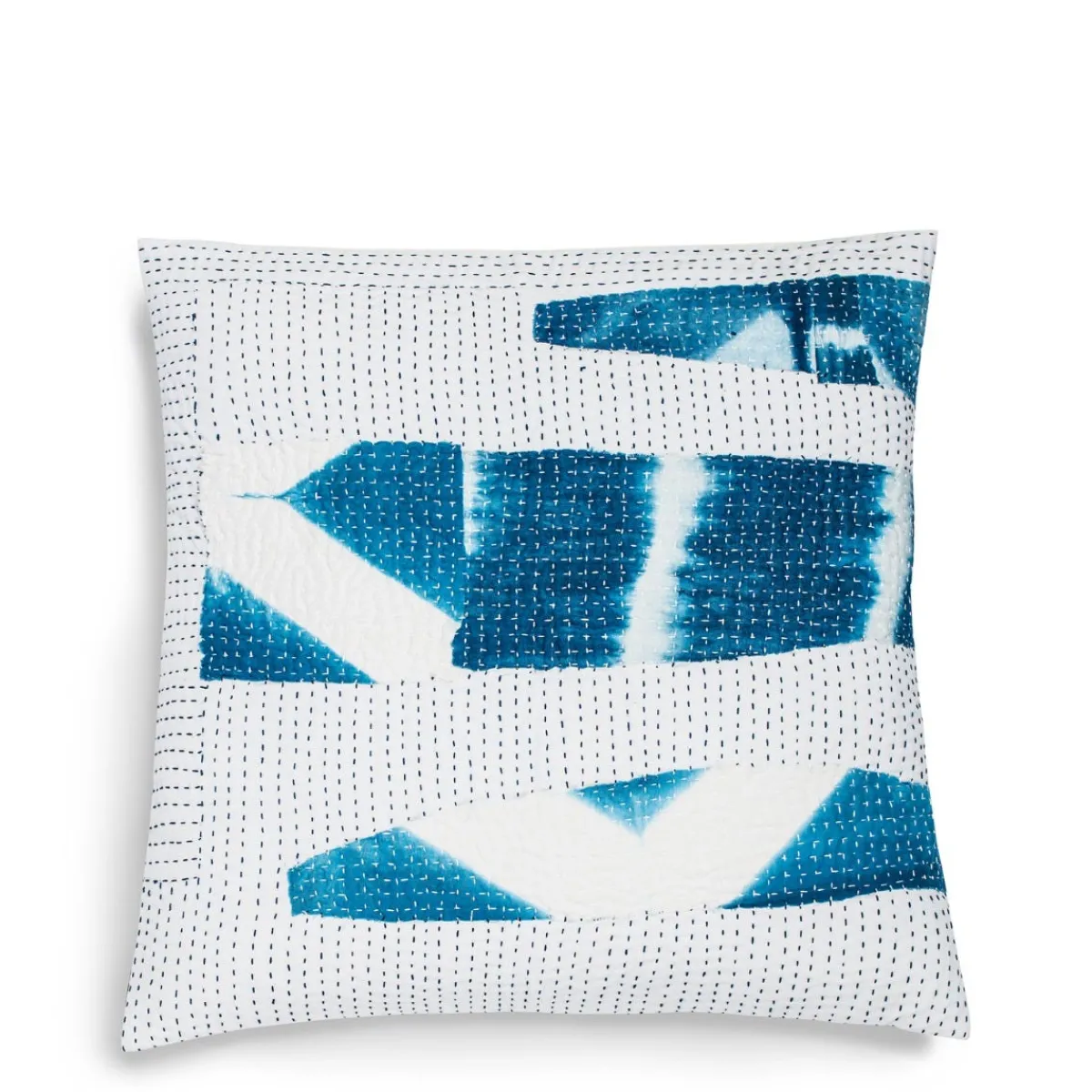 Daylesford Organic Nila Kantha Fragment Cushion Small- Throws & Cushions